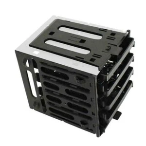 5.25" to 4x 3.5" SATA SAS Hard Drive HDD Cage Rack s Trays Slots Caddy Bay Q79C - Picture 1 of 5