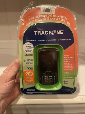 LG 500G - Negro (TracFone) CAJA ABIERTA/NUEVO Leer Descripción Foto 1 de 2