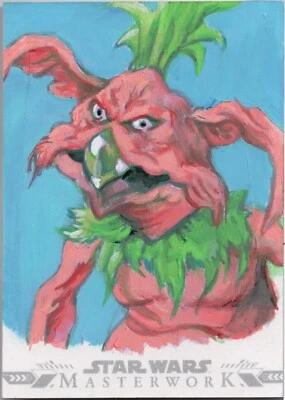 Star Wars Masterwork 2022, Adam Everett Beck Sketch Card 1/1 - Image 1 of 2