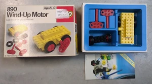 Juego de motor de cuerda LEGO 890 clásico casi como nuevo con caja - Imagen 1 de 6
