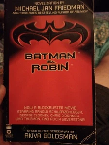 Batman & Robin Movie Paperback Book - Picture 1 of 2