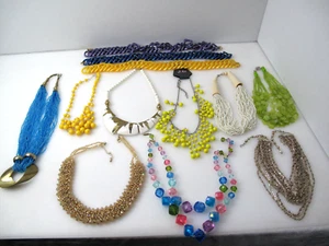 Crafting, Scrapbook, Costume Jewelry, Junk Drawer Lot, Scrap Or Use Lot of 12 - Picture 1 of 8
