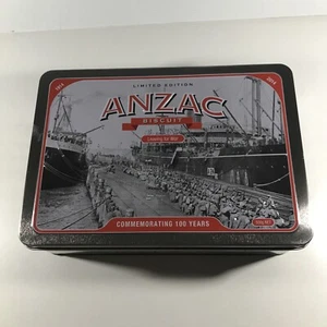 ANZAC Biscuit Collectable Tin Limited Edition Leaving For War 1914-2014 - Bild 1 von 10