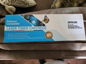 BLACK LASER TONER CARTRIDGE PREMIUM COMPATIBLE CBTN336K FOR BROTHER - Picture 1 of 3