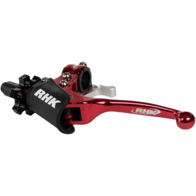 Red RHK Flex Clutch Lever (with Hot Start) Fit HONDA CRF450R 2002 2003 2004 2005 - Image 1 of 3