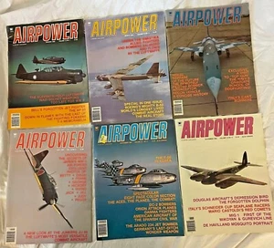 Airpower Magazine 1982 Complete 6 Issues Vol 12 Nos 1-6 - Picture 1 of 8