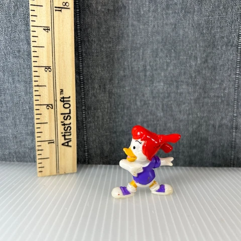 Disney Channel Darkwing Duck Gosalyn 1.5" Figure Kellogg's Toy Vintage 1992 Cover