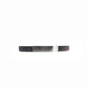 Ralph Lauren Gray Suede Leather Belt Womens Large Handcrafted ITALY - Picture 1 of 11