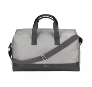 AZZARO Gray Grey Weekend Travel Duffle Bag 100% Recycled Material NWT Unisex - Picture 1 of 10