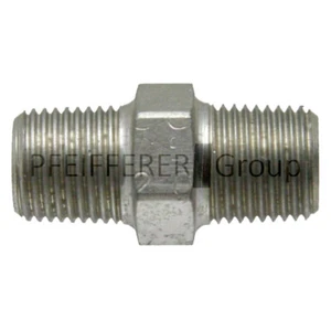 GRANIT BSP / NPT Adapter Gerader Adapter AG-AG GA 1/4 M-NPT x 3/8 M-NPT - Bild 1 von 2