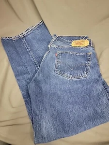 Levis 501 Button Fly 36 X 36 - Picture 1 of 5