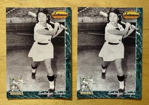Snookie Doyle Lot Of Two 1994 Ted Williams Card Company Women Of Baseball #94 VG - Bild 1 von 3