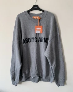 Arctic Army Sweatshirt XXL/XXXL Grau Oversized Pullover Neu Mit Etikett UVP 125£ - Bild 1 von 6