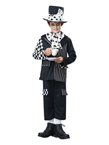 ATOSA Hatter Man Kinderkostüm | Für 5-6 Jahre | Inkl. Mütze, Jacke, Hose & Halsbedeckung