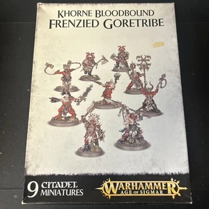 Games Workshop Warhammer Start Collecting Khorne Bloodbound Frenzied Goretribe - Picture 1 of 1