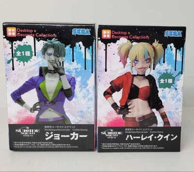 Escuadrón Suicida ISEKAI Escritorio × Decoración Colección Joker Harley Quinn Conjunto de Figuras Foto 1 de 4
