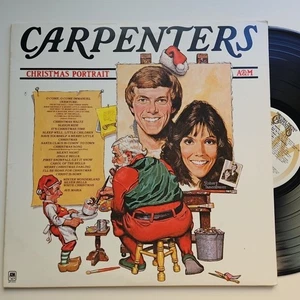 The Carpenters Christmas Portrait Vinyl Record 1978 LP A&M SP 3210 TESTED VG+ - Picture 1 of 8
