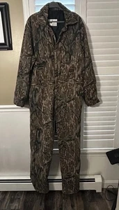 Vintage Liberty Coveralls XL Tall Camo Hunt Insulated USA Mossy Realtree 52x32 - Picture 1 of 12