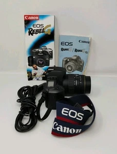 Canon EOS Rebel G analoge Spiegelreflexkamera 35 mm mit Objektiv 35–80 mm Benutzerhandbuch Fernauslöser - Bild 1 von 19