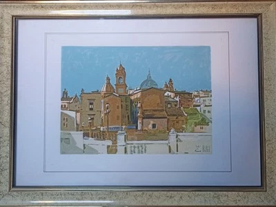 Tetti a Roma - Prova d'autore di Aldo Riso (1987) - Immagine 1 di 4