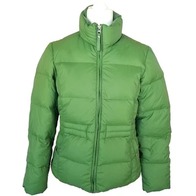 Women's Lands' End Down Puffer Jacket Green Size XS 2/4 Nylon Shell - Image 1 of 4
