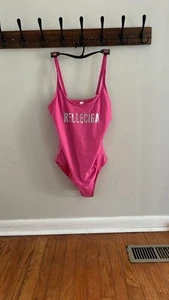 Relleciga Badeanzug Einteiler XL rosa hoch geschnitten Badeanzug - Bild 1 von 9