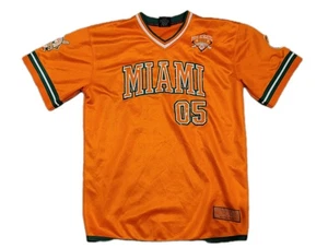 Vintage Fubu Sport Collection Men's LG Orange Miami Jersey Limited Edition - Picture 1 of 8