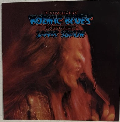LP Janis Joplin - I Got Dem Ol' Kozmic Blues Again Mama! Holland RE Anni 70 - Immagine 1 di 4