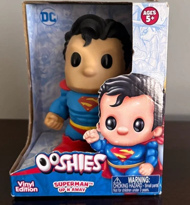 Figura de vinilo de 4 pulgadas DC Comics Superman Ooshies totalmente nueva Foto 1 de 4