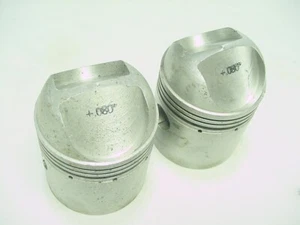 NEW NOS ROBBINS 3T 350 .080 OVER PISTON SET 8.5 TO 1 COMPRESSION RATIO FOR 65MM - Picture 1 of 3