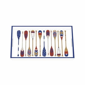 Paperproducts Design Lacquered Wood Vanity Tray, Outrigger (32088) - Picture 1 of 1