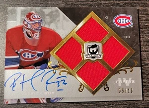 07/08 The Cup Patrick Roy Quad Jersey Foundations Auto Signatures /10 SSP - Picture 1 of 1
