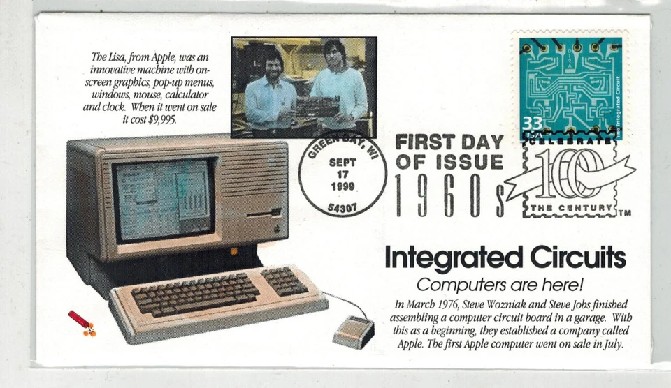 DYNAMITE HANDPAINTED / TINTED CELEBRATE CENTURY 1960s EARLY COMPUTER CIRCUITS - Image 1 of 1