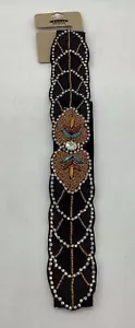 Vintage Icon Collections Wide Belt Sequin Brand New - Picture 1 of 10