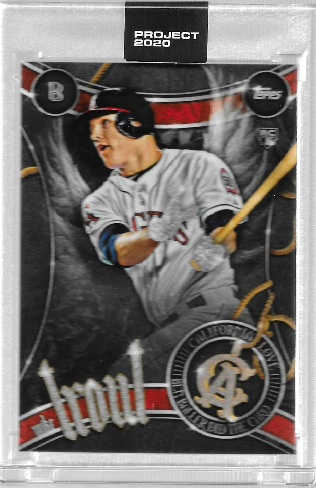 MIKE TROUT TOPPS PROJECT 2020 #51-2011 Topps US175  RC-BEN BALLER IN HAND  - Image 1 of 1