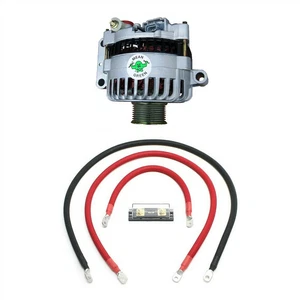 Mean Green High Output Alternator W/ Basic Wiring For 99-03 Ford 7.3 Powerstroke - Picture 1 of 1