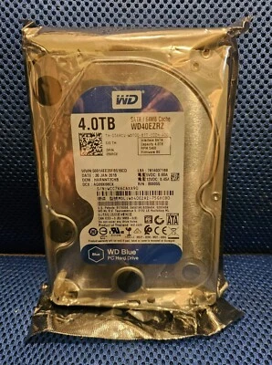 Western Digital 4TB 3.5" SATA HDD - WD40EZRZ-75GXCBO, DCM: HHRNNT2CHB, AG09X66CX - Image 1 of 4