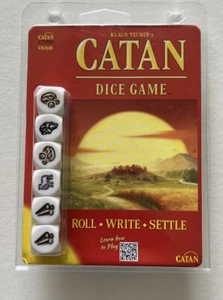 Settlers of Catan with Dice Game 1 To 4 Players - sealed new CN3120 - Picture 1 of 3