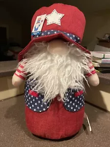gnome plush patriotic- 17” tall - Picture 1 of 3