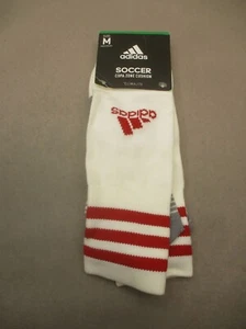 NWT ADIDAS CLIMALITE Size M (4-6) Boys White Copa Zone Cushion Soccer Socks 10C - Picture 1 of 6