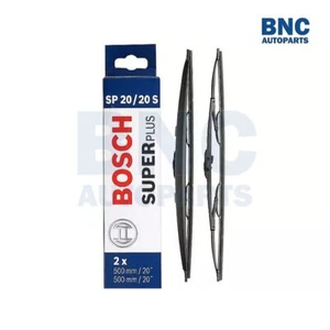 Bosch Superplus Spoiler Front Wiper Blade Set fits Ferrari 348 TB/GTB -1990-1994 - Picture 1 of 2