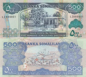 Somaliland 500 Shillings (2011) - Ships and Sheep/p-6h UNC - Picture 1 of 3