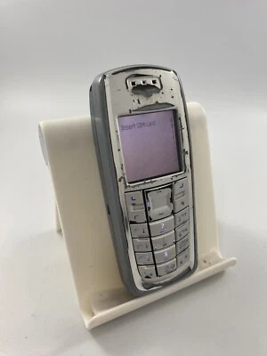 Nokia Corporation 3120 Blue & Silver Unknown Network 1.6"Mobile Phone Discolored - Image 1 of 4