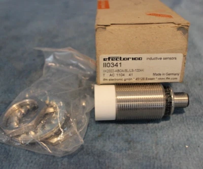 NEW IFM EFECTOR 100 PROX SENSOR 110341  IIK2022-ABOA/SL/LS 100 AK - Image 1 of 2