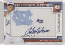 2009 Donruss Elite Extra Edition Collegiate /125 Adam Warren #33 Patch Auto