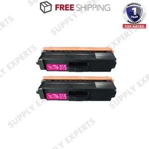 Confezione 2 Toner TN315 Magenta per Brother HL-4570CDW HL-4570CDW MFC-9560CDW - Foto 1 di 1