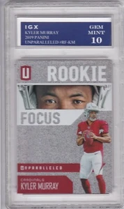 KYLER MURRAY ROOKIE CARD Panini Unparalleled RARE GEM MINT 10 Football $$ RC! - Picture 1 of 1