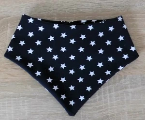 Único ♥ Pañuelo para el cuello ♥ Pañuelo triangular ♥ Estrella ♥ Handmade - Imagen 1 de 2
