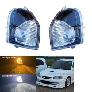 Amber/White LED Corner Signal Running Light For Toyota Starlet Ep90 1996-1999 - Picture 1 of 6