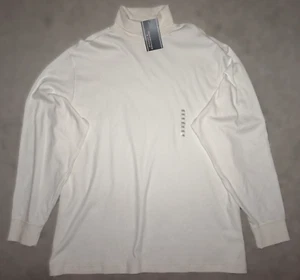 Camisa Pullover Cuello Alto Roundtree Yorke XXL CRUDO 100% Algodón Nueva con Etiquetas - Imagen 1 de 4